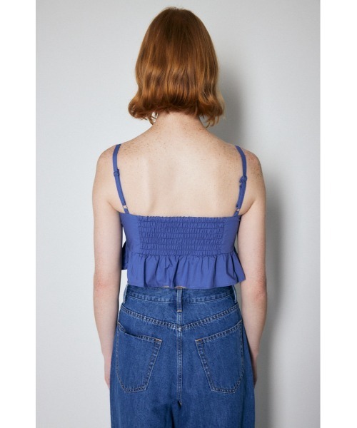 MOUSSY（マウジー）の「FRONT GATHER ビスチェ（キャミソール