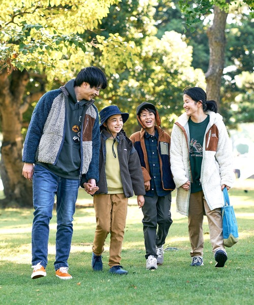 KRIFF MAYER Kid's Collection(クリフメイヤーキッズコレクション)の「軽ボアJK(ブルゾン・キッズ・ブラウン/ベージュ/ネイビー/グレー・120/130/140/150/160/170)」の21枚目の写真