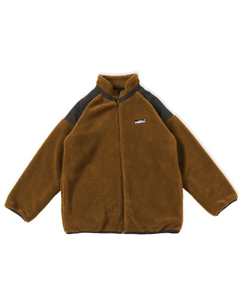 KRIFF MAYER Kid's Collection(クリフメイヤーキッズコレクション)の「軽ボアJK(ブルゾン・キッズ・ブラウン/ベージュ/ネイビー/グレー・120/130/140/150/160/170)」の15枚目の写真