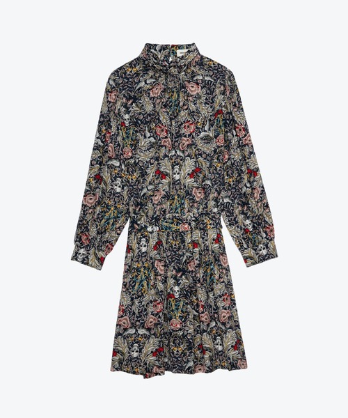 ZADIG&VOLTAIRE ザディグエヴォルテール　総柄　ワンピース　M ZADIG&VOLTAIRE（ザディグ エ ヴォルテール）の「RIVALI SOFT