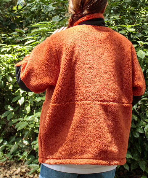 Franklin Climbing(フランクリンクライミング)の「【Franklin Climbing/フランクリンクライミング】シープボアジャケット(ブルゾン・メンズ・ブラック/マスタード/アイボリー/オレンジ・S/M/L)」の8枚目の写真