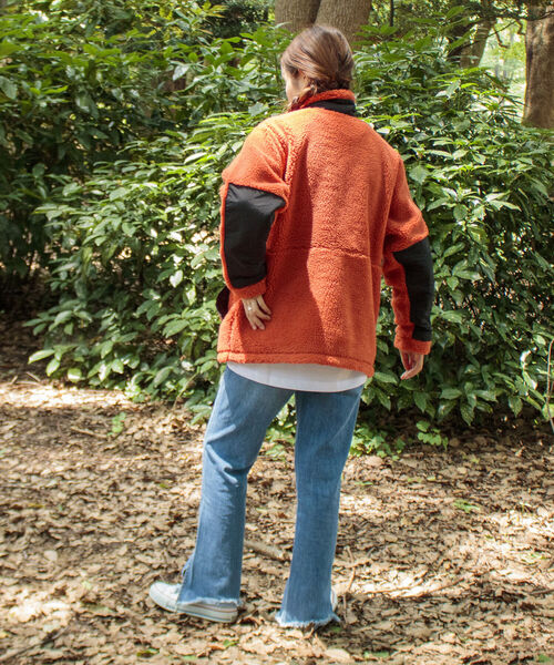 Franklin Climbing(フランクリンクライミング)の「【Franklin Climbing/フランクリンクライミング】シープボアジャケット(ブルゾン・メンズ・ブラック/マスタード/アイボリー/オレンジ・S/M/L)」の11枚目の写真