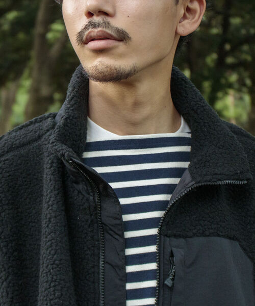 Franklin Climbing(フランクリンクライミング)の「【Franklin Climbing/フランクリンクライミング】シープボアジャケット(ブルゾン・メンズ・ブラック/マスタード/アイボリー/オレンジ・S/M/L)」の13枚目の写真