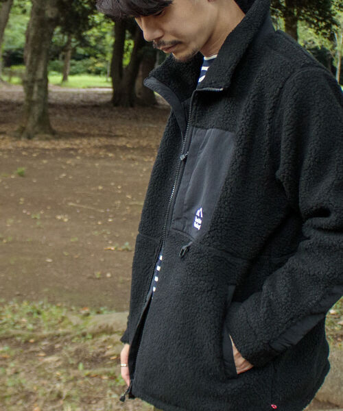 Franklin Climbing(フランクリンクライミング)の「【Franklin Climbing/フランクリンクライミング】シープボアジャケット(ブルゾン・メンズ・ブラック/マスタード/アイボリー/オレンジ・S/M/L)」の15枚目の写真