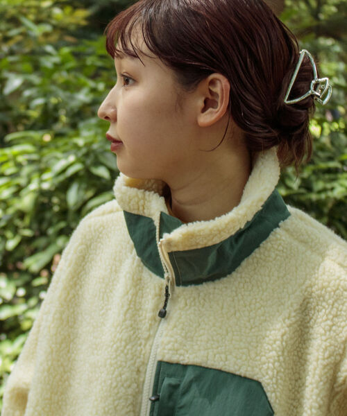 Franklin Climbing(フランクリンクライミング)の「【Franklin Climbing/フランクリンクライミング】シープボアジャケット(ブルゾン・メンズ・ブラック/マスタード/アイボリー/オレンジ・S/M/L)」の22枚目の写真