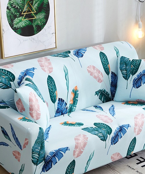 柄ストレッチソファーカバー（ブランケット）｜aimoha（アイモハ）