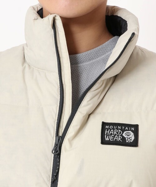 MOUNTAIN HARDWEAR（マウンテンハードウェアー）の「【Mountain Hardwear】ネバダンダウンジャケット（ダウンジャケット/コート・レディース・ブラック/アイボリー・S/XS/M）」の6枚目の写真