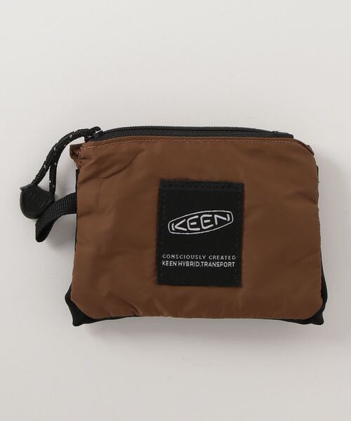 KEEN(キーン)の「KHT RECYCLE WALLET SHOPPING BAG / ケーエイチティー リサイクル ウォレットショッピングバッグ(エコバッグ/サブバッグ・メンズ・ブラウン・OS)」の4枚目の写真