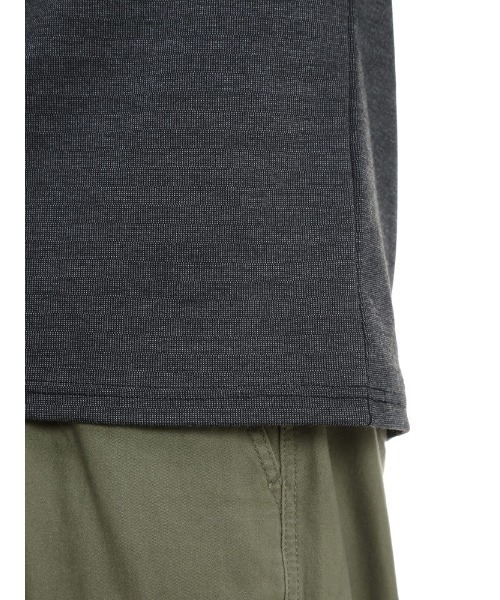 B&T CLUB（ビーティークラブ）の「Vネック ロングＴシャツ（Tシャツ/カットソー・メンズ・ブラック/グレー・X1(3L～4L)/X2(4L～5L)/X3(6L～7L)/X4(8L～9L)）」の7枚目の写真