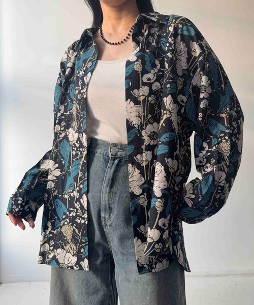 AS KNOW AS plus(アズノゥアズプラス)の「♪着回し ビッグシャツ【UNISEX ITEM】(シャツ/ブラウス・レディース・オフホワイト/ホワイト系その他/ブラック系その他/ベージュ系その他/グリーン系その他/ストライプ/ブラック系/ホワイト×ブラック/ブルー系/ホワイト系/グリーン系/ベージュ系/ホワイト系1/ブラウン系その他/ブラック系1/ブラック系その他2/ブラック系3/ホワイト系その他2/ブルー系その他/ブラック系2/ブラック系4/レッド系その他/ブラック系5/ブラック系その他3/ブルー系1/ブラック系6/ブラウン系その他2/イエロー系/オレンジ系/ホワイト系2/その他/ブラック系その他4/アイボリー系・FREE)」の12枚目の写真