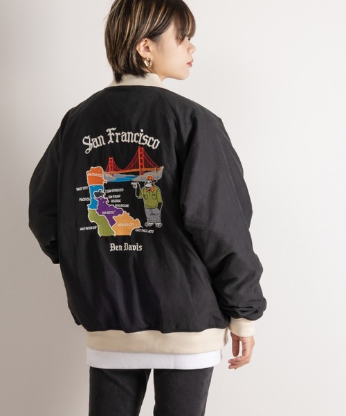 セール】【BENDAVIS／ベンデイビス】SOUVEBIR JKT/バック刺繍