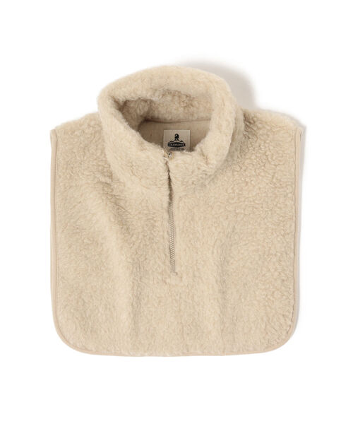 COLD BREAKER(コールドブレーカー)の「COLD BREAKER / ジップ ネックウォーマー(マフラー・レディース・ブラウン系その他/オリーブ・ONE SIZE)」の2枚目の写真