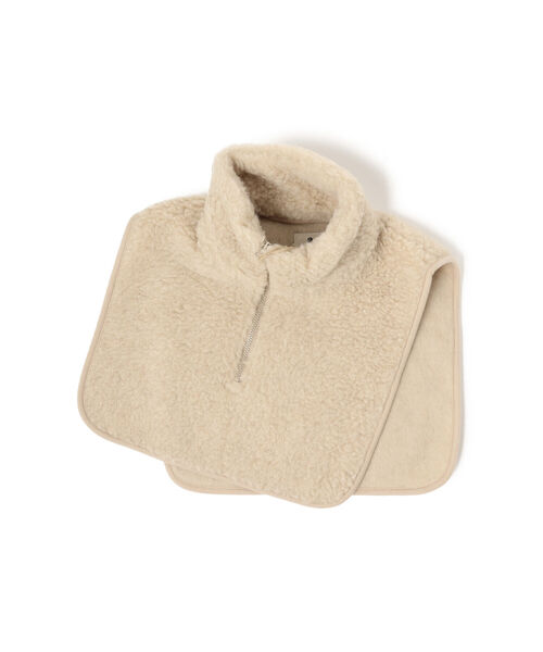 COLD BREAKER(コールドブレーカー)の「COLD BREAKER / ジップ ネックウォーマー(マフラー・レディース・ブラウン系その他/オリーブ・ONE SIZE)」の3枚目の写真