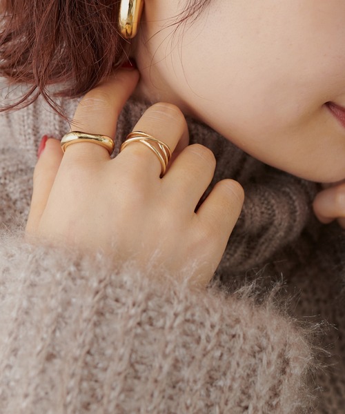 natural couture（ナチュラルクチュール）の「リング（リング・レディース・シルバー/ゴールド・FREE）」の7枚目の写真