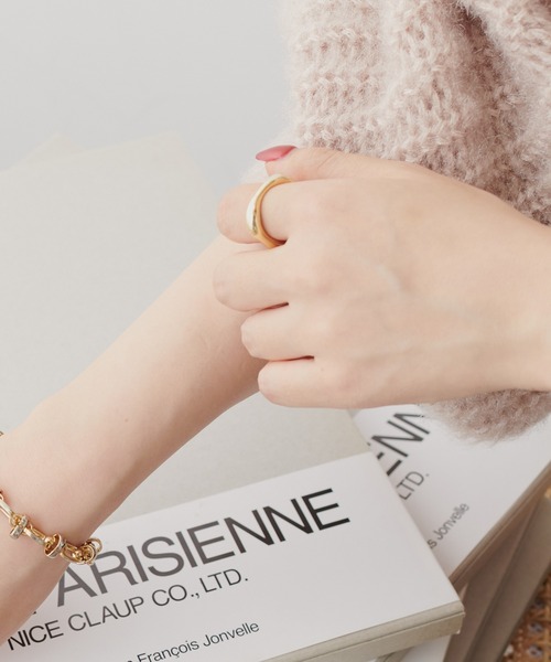 natural couture（ナチュラルクチュール）の「リング（リング・レディース・シルバー/ゴールド・FREE）」の5枚目の写真