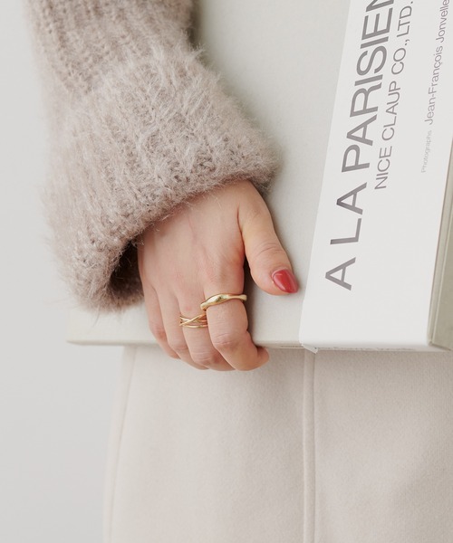 natural couture（ナチュラルクチュール）の「リング（リング・レディース・シルバー/ゴールド・FREE）」の6枚目の写真