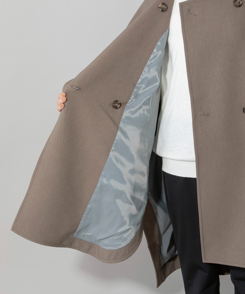 Munich（ミューニック）の「ポリエステルダブルクロスポンチョコート