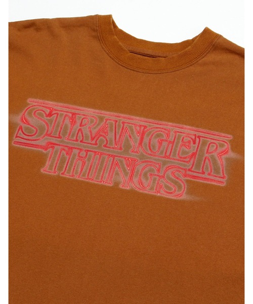 tシャツ STRANGER THINGS × little sunny bite Logo long tee レディース メンズ セール】STRANGER THINGS × little sunny bite Logo long tee（T
