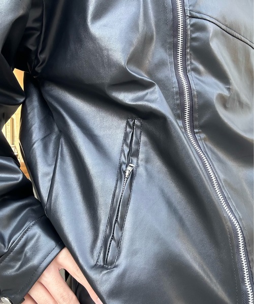 Burner（バーナー）の「【OKUOKU　0909】oku-tops-654374138769-62（ライダースジャケット・メンズ・A・FREE）」の7枚目の写真