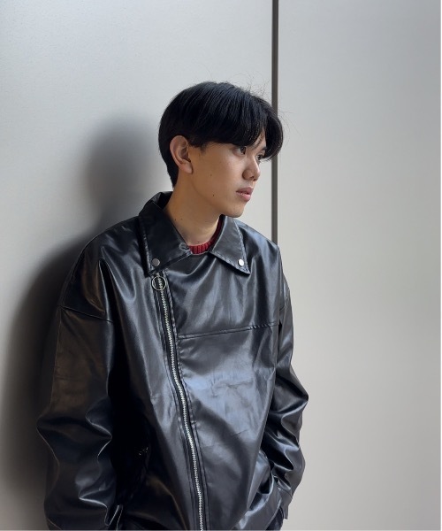 Burner（バーナー）の「【OKUOKU　0909】oku-tops-654374138769-62（ライダースジャケット・メンズ・A・FREE）」の5枚目の写真