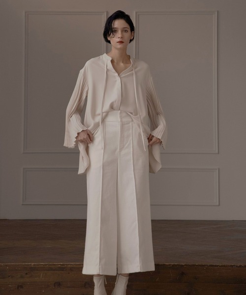 MIELI INVARIANT（ミエリインヴァリアント）の「Corduroy H/W Slacks（その他パンツ・レディース・ホワイト/ブラック/ブルー・SMALL/MEDIUM）」の7枚目の写真