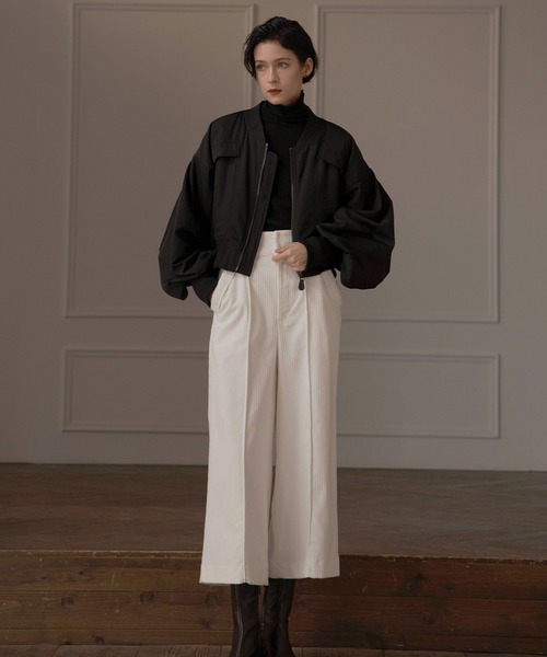 MIELI INVARIANT（ミエリインヴァリアント）の「Corduroy H/W Slacks（その他パンツ・レディース・ホワイト/ブラック/ブルー・SMALL/MEDIUM）」の9枚目の写真