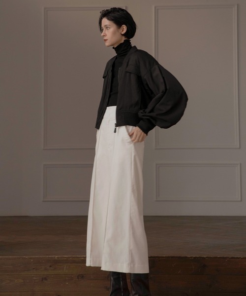 MIELI INVARIANT（ミエリインヴァリアント）の「Corduroy H/W Slacks（その他パンツ・レディース・ホワイト/ブラック/ブルー・SMALL/MEDIUM）」の10枚目の写真