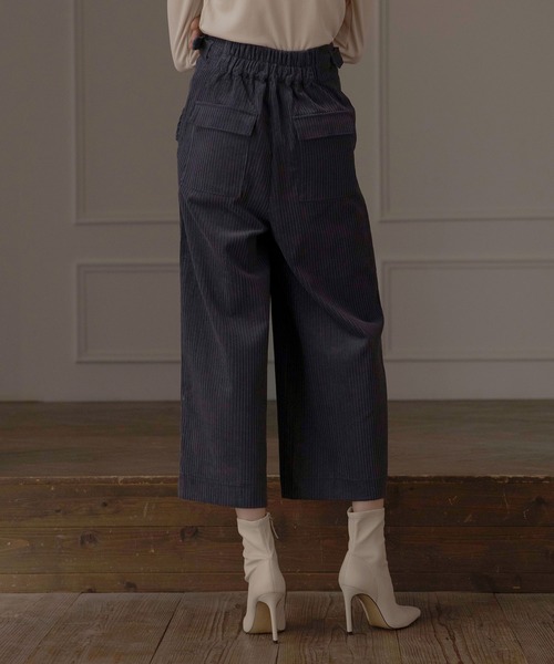 MIELI INVARIANT（ミエリインヴァリアント）の「Corduroy H/W Slacks（その他パンツ・レディース・ホワイト/ブラック/ブルー・SMALL/MEDIUM）」の14枚目の写真