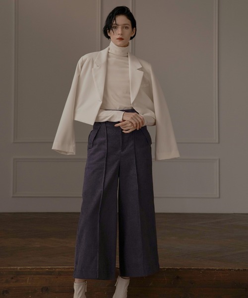 MIELI INVARIANT（ミエリインヴァリアント）の「Corduroy H/W Slacks（その他パンツ・レディース・ホワイト/ブラック/ブルー・SMALL/MEDIUM）」の19枚目の写真