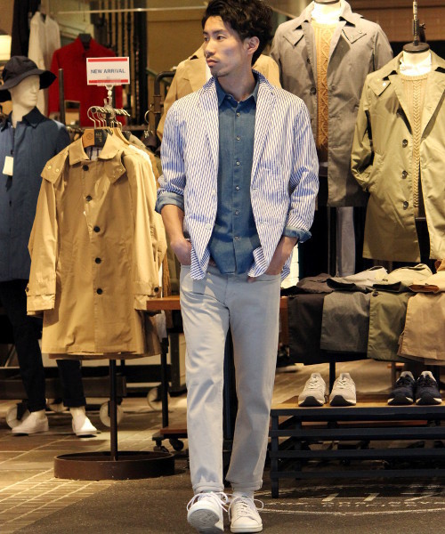 417 EDIFICE(フォーワンセブンエディフィス)の「◇THOMAS MASONシャツジャケット(テーラードジャケット・メンズ・その他1/その他2/その他3/その他4・MEDIUM/SMALL/LARGE)」の19枚目の写真