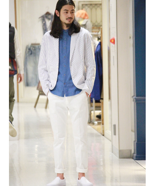 417 EDIFICE(フォーワンセブンエディフィス)の「◇THOMAS MASONシャツジャケット(テーラードジャケット・メンズ・その他1/その他2/その他3/その他4・MEDIUM/SMALL/LARGE)」の20枚目の写真