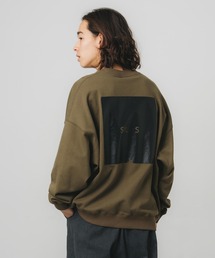SQUARE PRINT SWEAT SHIRT