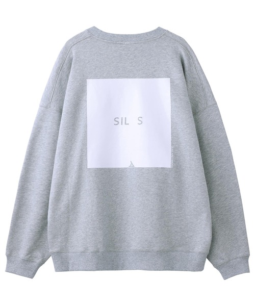 SILAS(サイラス)の「SQUARE PRINT SWEAT SHIRT(スウェット・メンズ・ブラック/アッシュ/オリーブ・M/L/XL)」の7枚目の写真