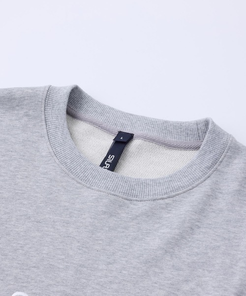 SILAS(サイラス)の「SQUARE PRINT SWEAT SHIRT(スウェット・メンズ・ブラック/アッシュ/オリーブ・M/L/XL)」の8枚目の写真