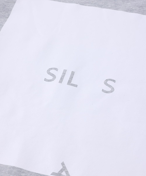 SILAS(サイラス)の「SQUARE PRINT SWEAT SHIRT(スウェット・メンズ・ブラック/アッシュ/オリーブ・M/L/XL)」の13枚目の写真