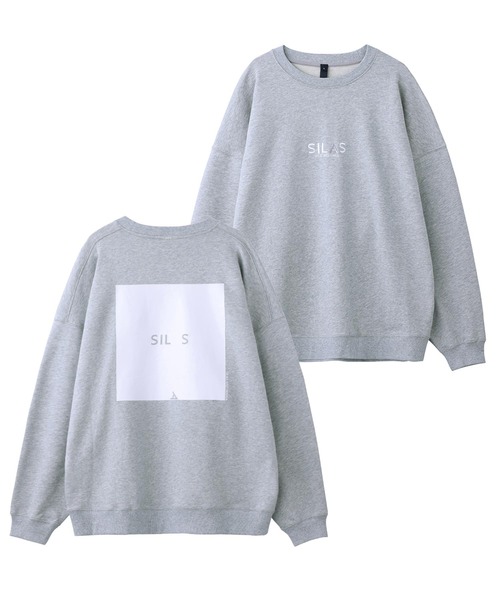 SILAS(サイラス)の「SQUARE PRINT SWEAT SHIRT(スウェット・メンズ・ブラック/アッシュ/オリーブ・M/L/XL)」の19枚目の写真