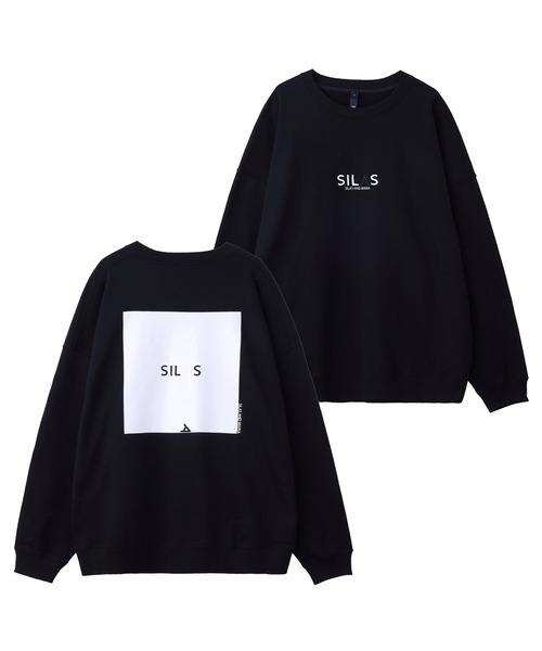 SILAS(サイラス)の「SQUARE PRINT SWEAT SHIRT(スウェット・メンズ・ブラック/アッシュ/オリーブ・M/L/XL)」の21枚目の写真