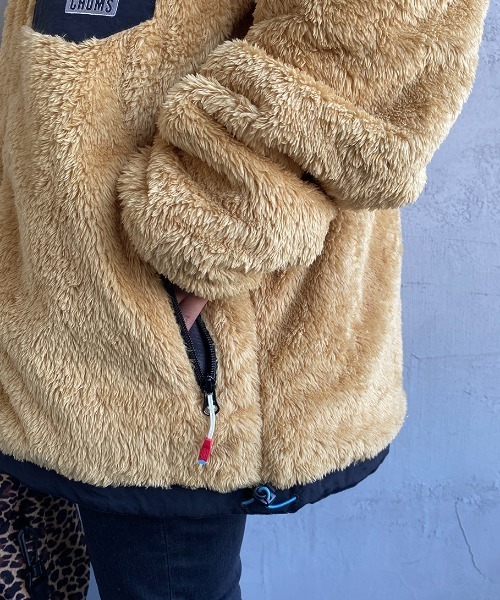 CHUMS（チャムス）の「[CHUMS/チャムス] GORE-TEX インフィニアム  エルモフリースリバーシブルフードジャケット（その他アウター・レディース・パープル/ブラック/ネイビー・M/L/XL）」の21枚目の写真