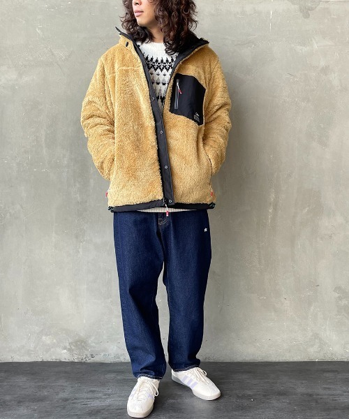 CHUMS（チャムス）の「[CHUMS/チャムス] GORE-TEX インフィニアム  エルモフリースリバーシブルフードジャケット（その他アウター・レディース・パープル/ブラック/ネイビー・M/L/XL）」の17枚目の写真