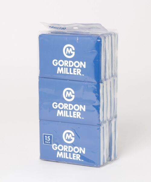 GORDON MILLER(ゴードンミラー)の「GORDON MILLER(ゴードンミラー)ポケットティッシュ 15個パック(トラベルグッズ・メンズ・ブルー/ホワイト/イエロー・FREE)」の9枚目の写真