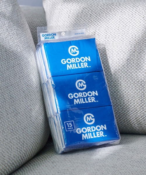 GORDON MILLER(ゴードンミラー)の「GORDON MILLER(ゴードンミラー)ポケットティッシュ 15個パック(トラベルグッズ・メンズ・ブルー/ホワイト/イエロー・FREE)」の4枚目の写真