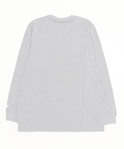 adidas（アディダス）の「グラフィック シュムーフォイル長袖Tシャツ / ロンT / アディダスオリジナルス adidas Originals（Tシャツ/カットソー・メンズ・グレー・LARGE/MEDIUM/SMALL/X-LARGE/X-SMALL/XX-LARGE/3XL）」の7枚目の写真