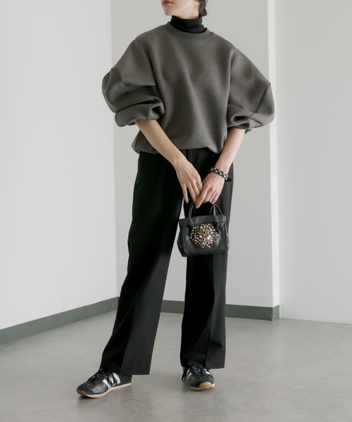 CAMPOMAGGI(カンポマッジ)の「【CAMPOMAGGI/カンポマッジ】別注スタッズミニトートバッグ(トートバッグ・レディース・ブラック・FREE)」の13枚目の写真