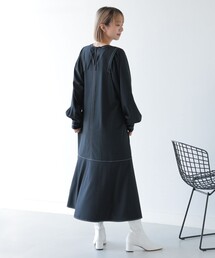 Ray BEAMS | Ray BEAMS / 配色 ステッチ マーメイド ワンピース(ワンピース)