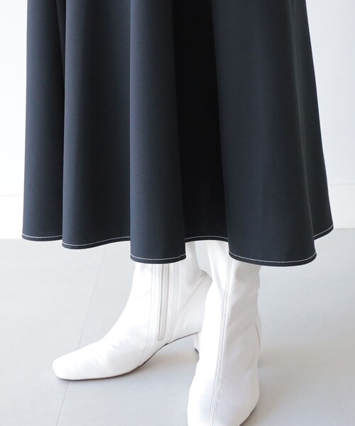 Ray BEAMS（レイビームス）の「Ray BEAMS / 配色 ステッチ マーメイド ワンピース（ワンピース・レディース・ブラック/ミント・ONE SIZE）」の14枚目の写真