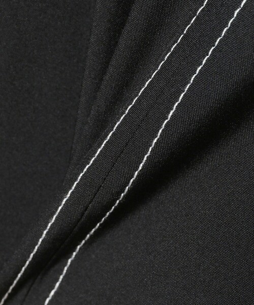 Ray BEAMS（レイビームス）の「Ray BEAMS / 配色 ステッチ マーメイド ワンピース（ワンピース・レディース・ブラック/ミント・ONE SIZE）」の9枚目の写真