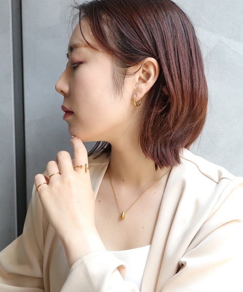blackdia ocean(ブラックダイヤオーシャン)の「blackdia ocean アシンメトリーデザインリング(リング・レディース・シルバー/ピンクゴールド/ゴールド・FREE)」の13枚目の写真