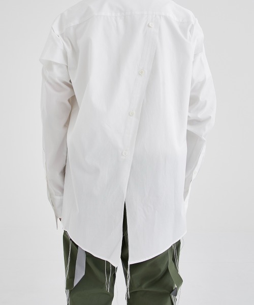 sulvam / サルバム】SHOULDER LOCK OPEN SHIRTS / ショルダー