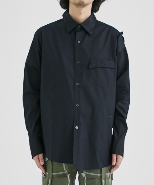 sulvum シャツ sulvam / サルバム】SHOULDER LOCK OPEN SHIRTS / ショルダー