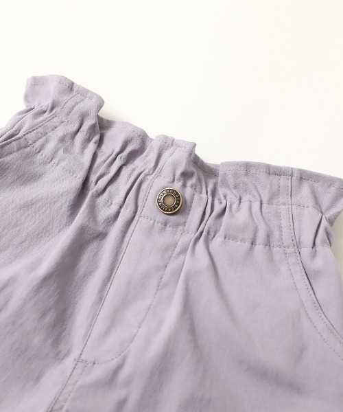 devirock（デビロック）の「ウエストフリルカラー ショートパンツ（その他パンツ・キッズ・ブラック/ダークグリーン/ライトグレー/パープル系その他/ダークオレンジ・100cm/110cm/120cm/130cm/140cm/150cm/160cm）」の11枚目の写真